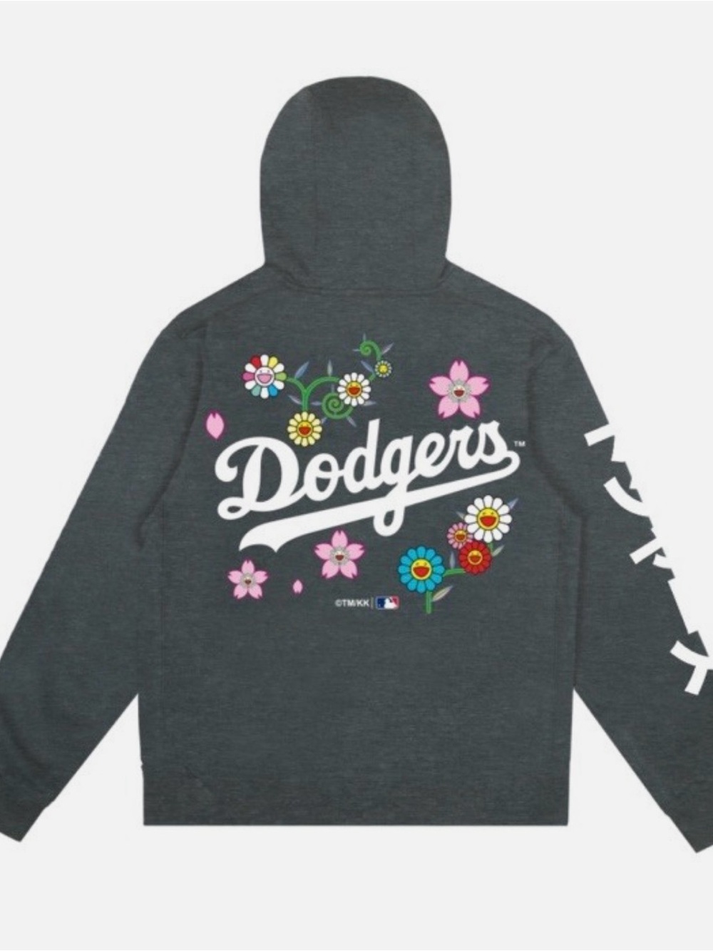 Los Angeles Dodgers Murakami Grey Hoodie size M